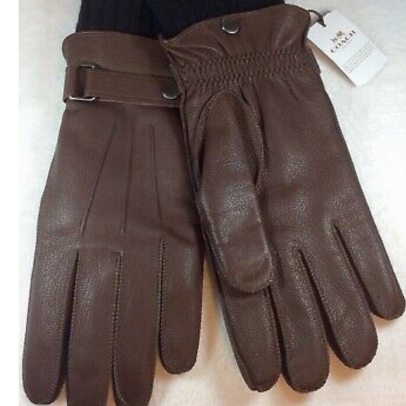 NWT Coach Mahogany 3 in 1 Gloves - Picture 2 of 8